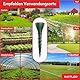 PATTLER® Maulwurf Vertreiber 4er Set - Effektiv Maulwurf vertreiben auf ca. 800m² - Flexible Verwendung durch Solarmodul - innovatives Schraubdesign erhöht Effektivität
