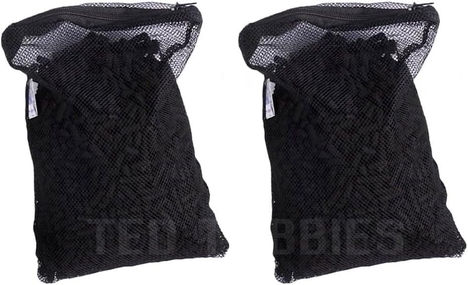 TED TABBIES - Hi Quality Activated Carbon Filter Media for Aquarium with Filter Bag | 1000g (Pack of 2) + Free NET Pouch