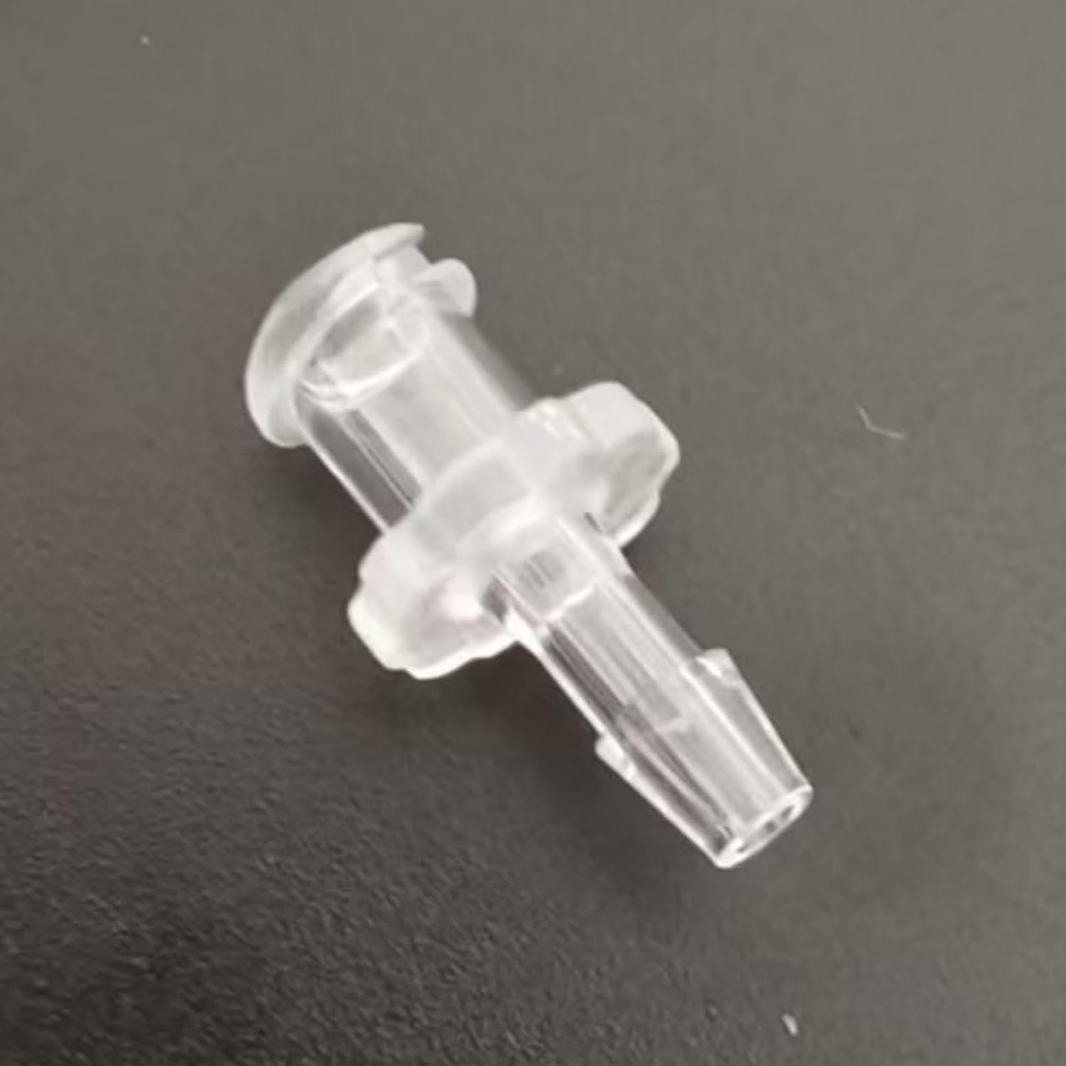 50 Pack Luer-to-Barb Adapter Female Luer with Lock Ring 1/8" Hose Barb Screw Quick Connector Plug 3.2mm for Laboratory Biochemical Analytical Instruments and Food Machinery PC (3.2mm Female Luer)