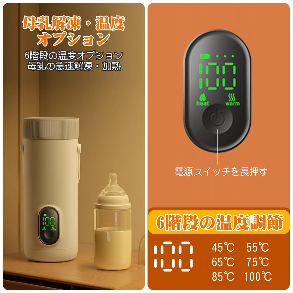 Amazon | 「45℃・55℃・65℃・75℃・85℃・100℃」 MACOLAUDER 充電式電気