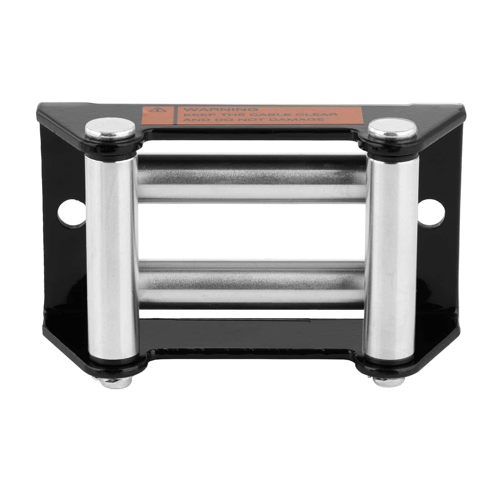MSW Guida Cavo Verricello Comandi a Cavo Flessibili PROMOUNT RS 2000/3500 (4 Rulli guida Ø 15,6 mm, Trazione 2.000-3.5000 lbs, Distanza dei fori 109 mm, Orizzontali e verticali)