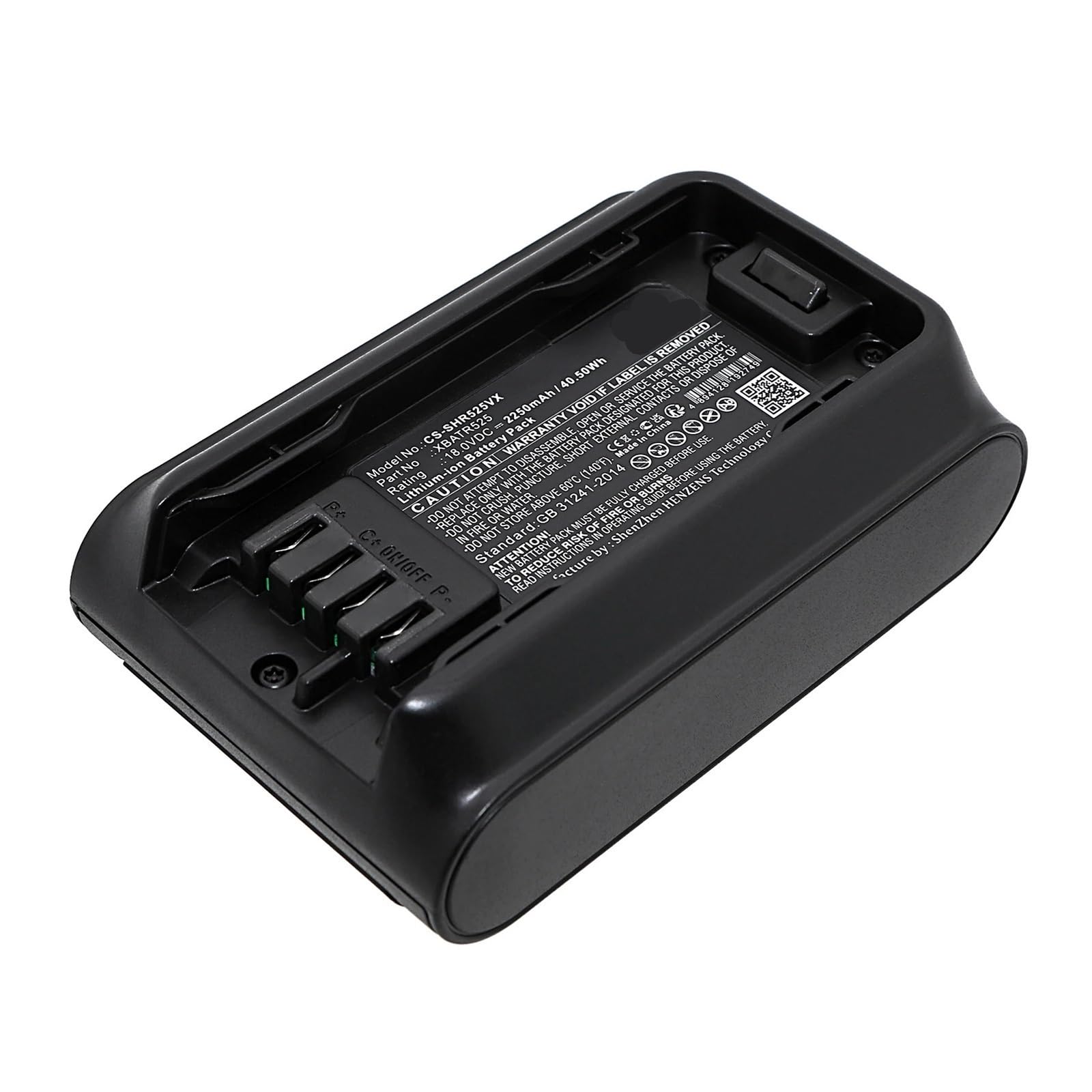 Batería De Vacío De 2250 MAh, Compatible Con Shark, XBATR525 XBATR525SL Detect Pro IW1120 IW1120C ​IW3120 IW3111C IW3120C IW3110C IW1111 Batería Extraíble De Largo Alcance