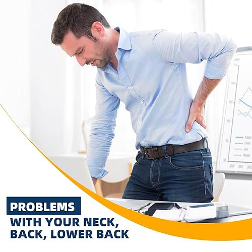Miniatura 6 de Hshsyp Corrector de postura de espalda mejorado para mujeres y hombres, soporte lumbar para cuello, hombros, dolor de cintura, soporte completo de