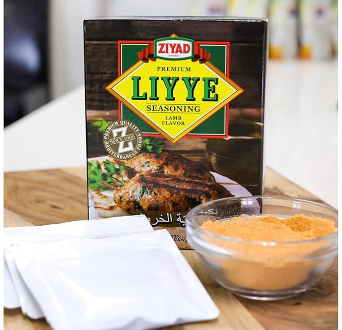 Ziyad Premium Liyye, Sazonador en Polvo para Cordero, 5 paquetes de 10g miniatura 6