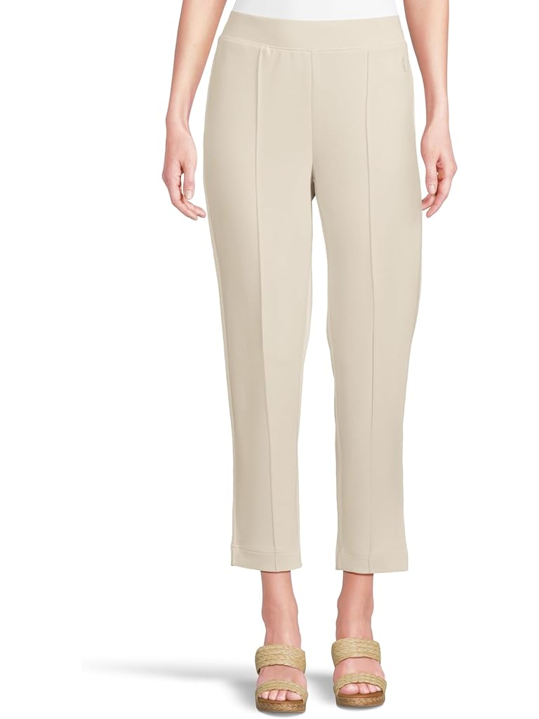 Neutral Tommy Bahama Palm Voyage Pintuck Ankle Pants