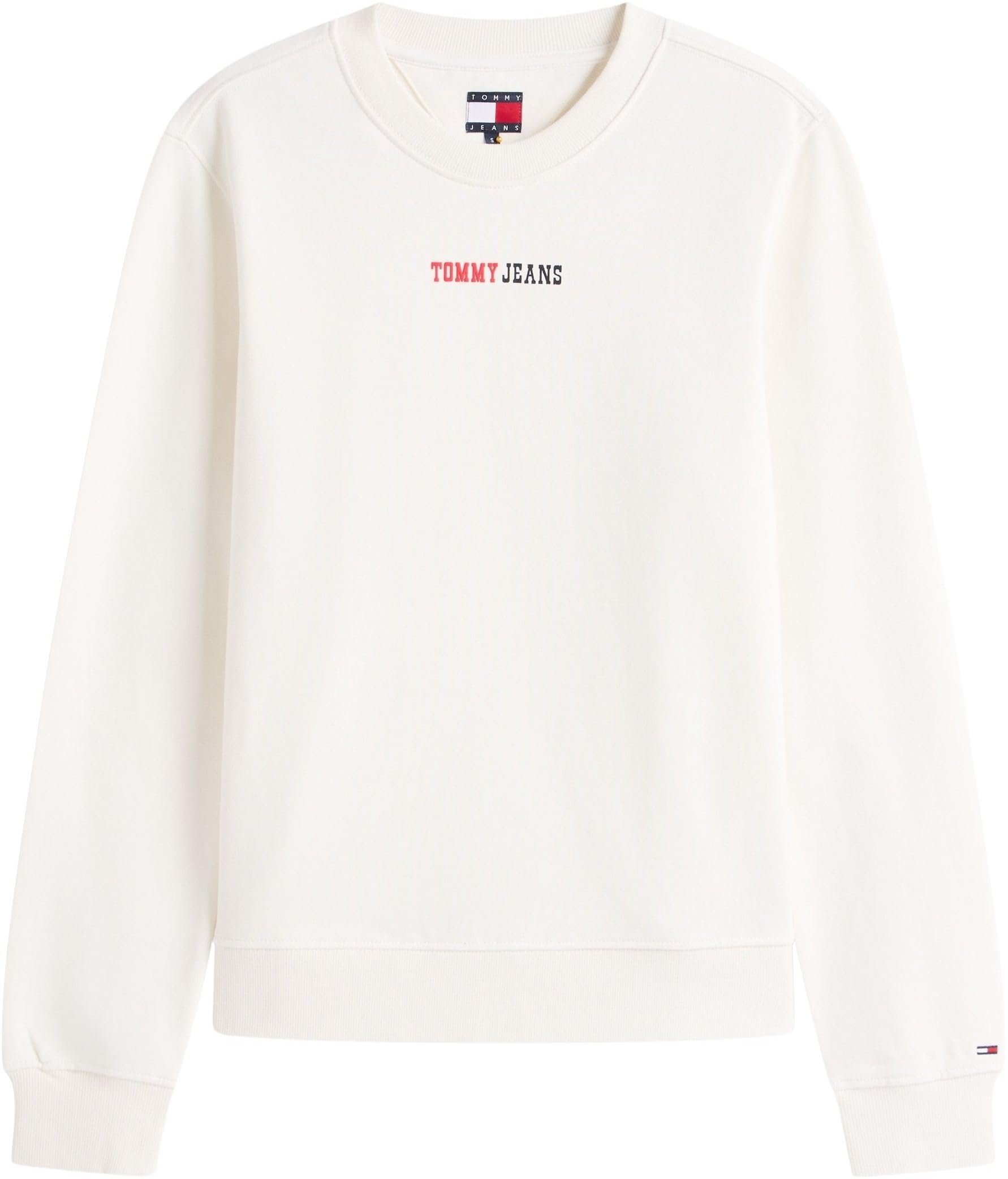 Tommy Jeans Tjw Reg ESS Logo 2 Crew Ext Dw0dw22362 Sudadera sin Botones Mujer (Pack de 1)