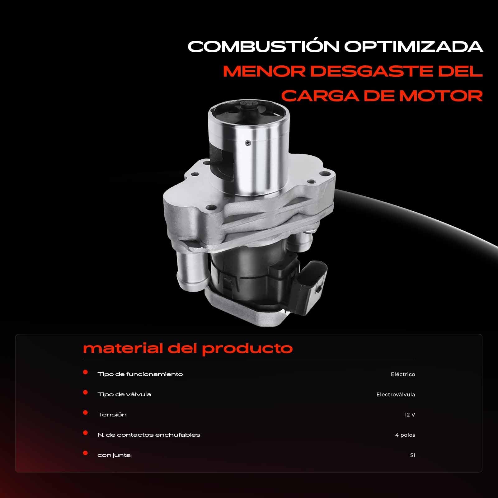 Frankberg Válvula EGR 6421401760 | Compatible con: Caja Sprinter 5-T B906, Viano W639, Autobús Vito W639, Caja Sprinter 3-T B906, Sprinter 46-T Caja B906