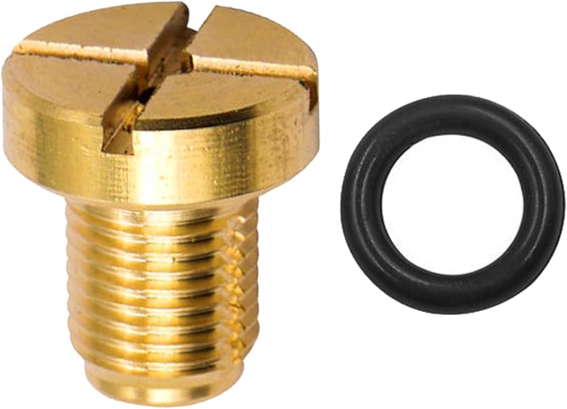 Parafuso sangrador do tanque de expansão do radiador QQWD com anel O – Referência 17111712788, BMW X3 X5 Z3 Z4 – 1 unidade