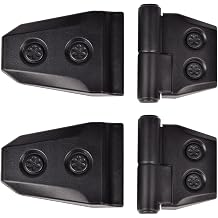 Set of 2 decorative trim stickers for car engine hood hinges designed for 2018-2020 Suzuki JB64 and JB74