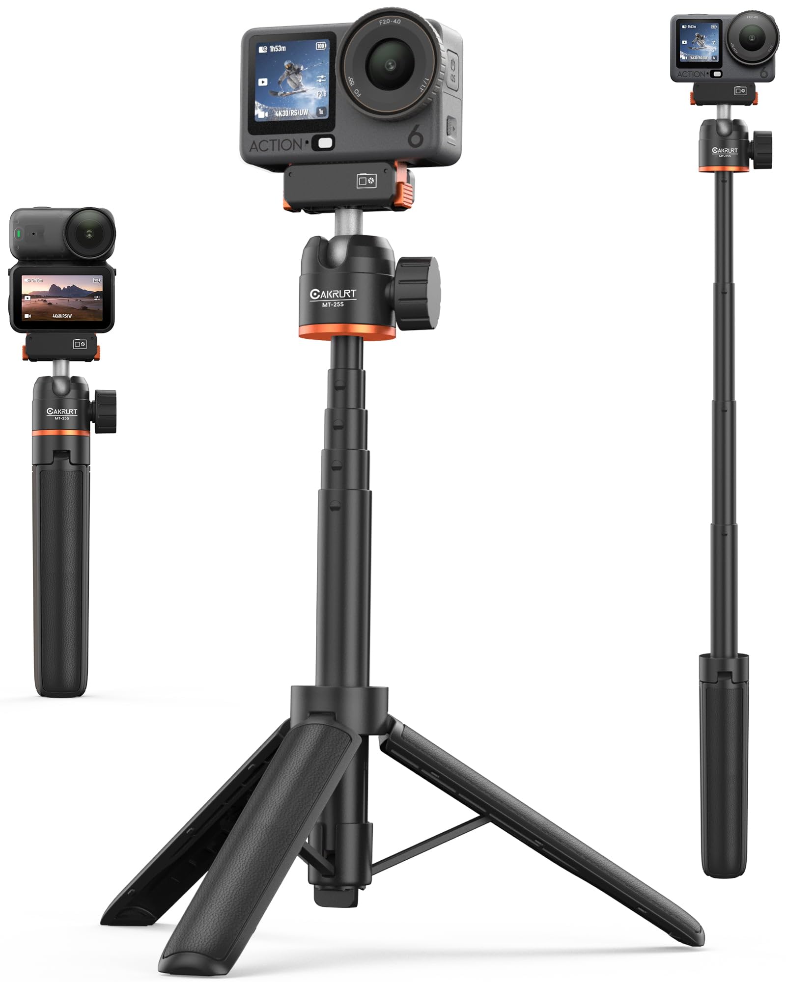 Amazon | DJI Osmo Action 6/Osmo Nano用 ミニ三脚/自撮り棒/延長