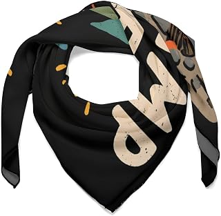 Camp Life Funny Bandana Multi-purpose Head Scarf | Novelty Fashion Hair Neck Wraps Headbands for Women Men