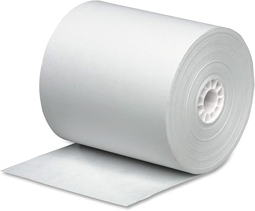 PM Company Rollos de papel de caja registradora, 3 pulgadas x 165 pies, 50 rollos por caja (07788) (paquete de 2)