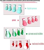 Vista 13 de Adjustable Silicone Cat Scratch Proof Boots for Bathing and Grooming