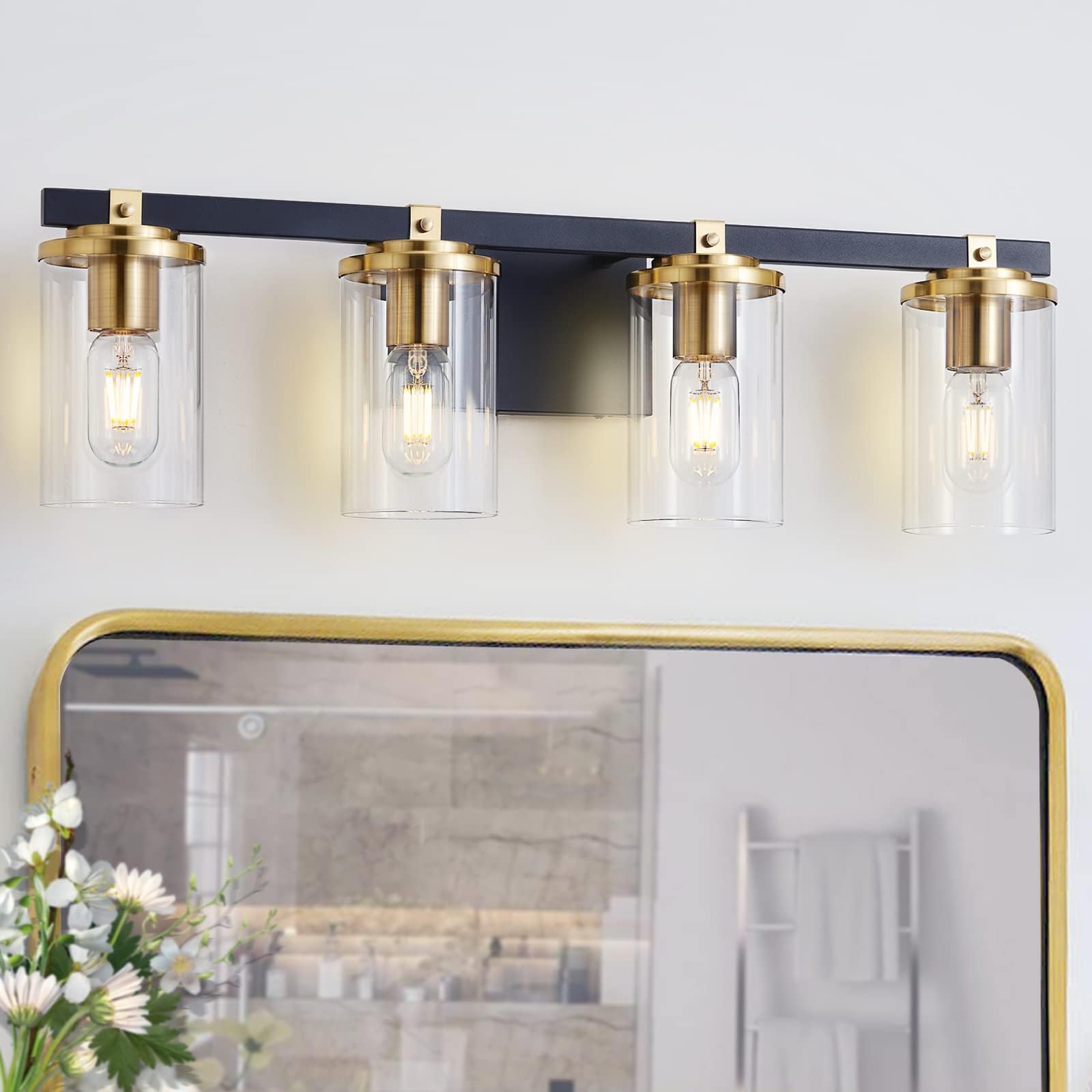 Bathroom Vanity Light Fixtures 4 Light Modern Vanity Lights for