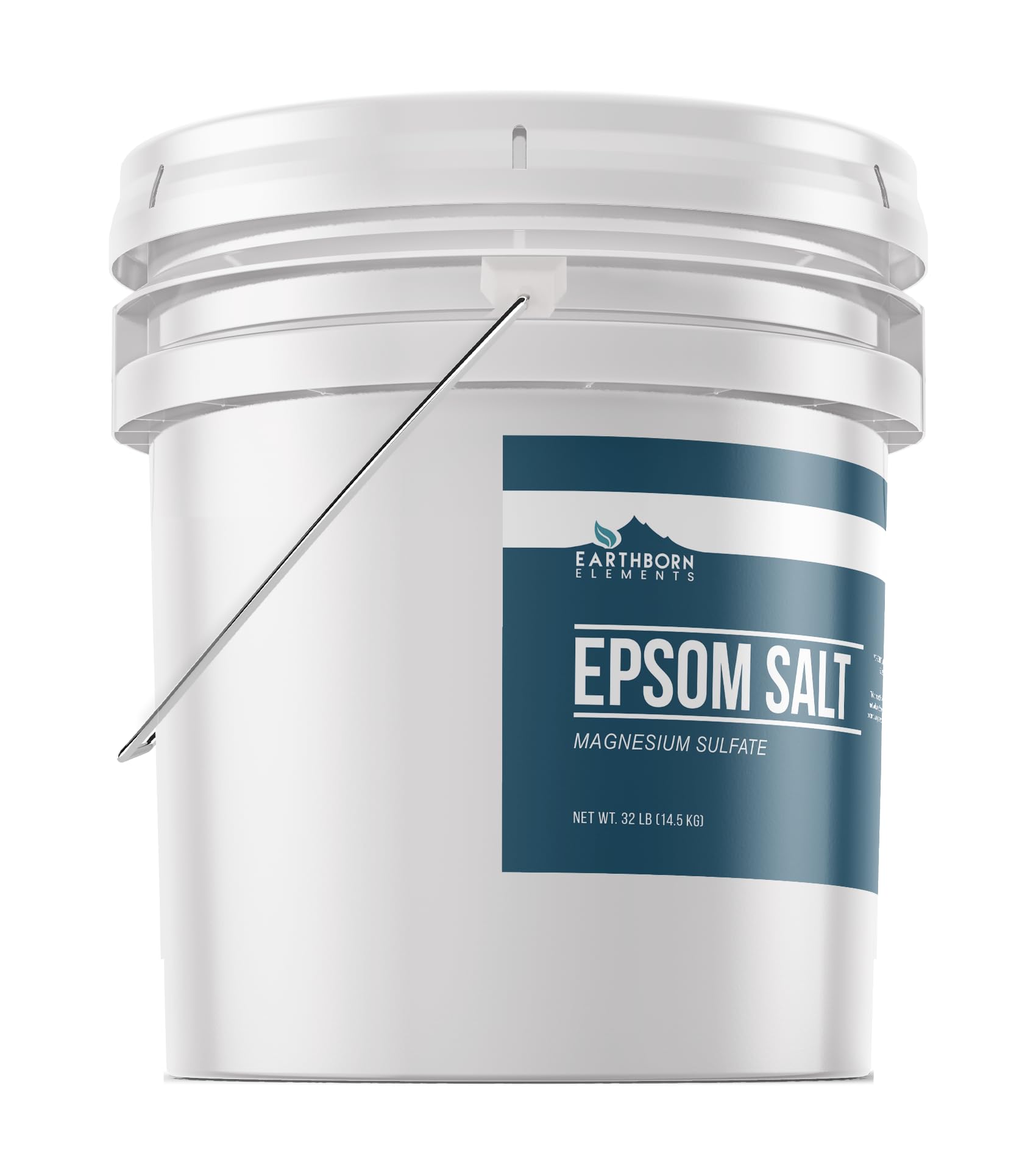 Earthborn Elements Epsom Salt (3.5 Gallon), Magnesium Sulfate Soaking Solution