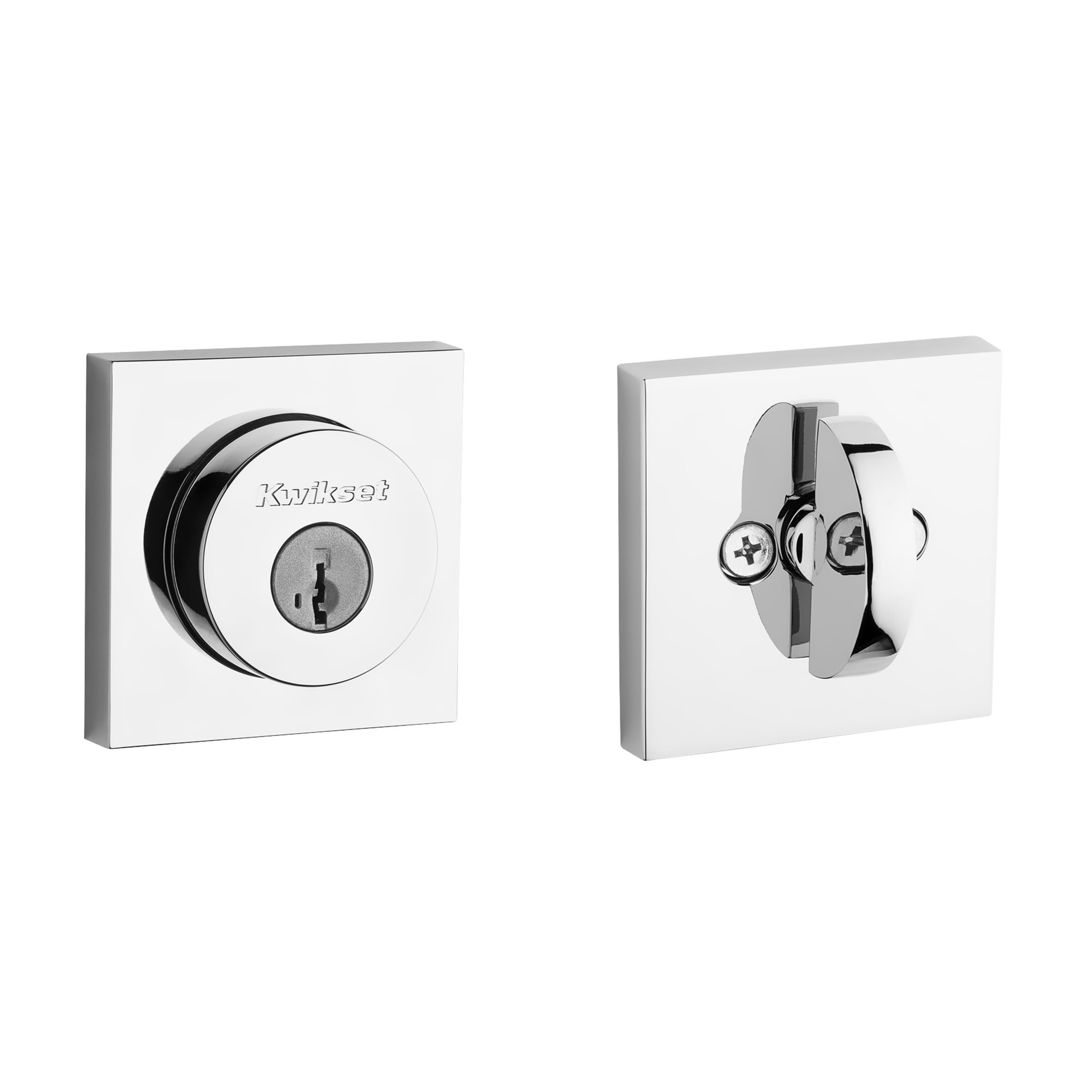 Pêne dormant carré 158 Milan serrure de sécurité SmartKey chrome