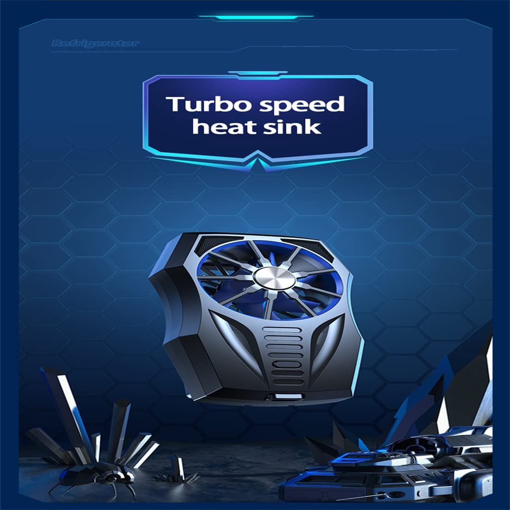 Universal Mobile Phone Radiator Mobile Game Cooling Artifact Portable Fan Holder Heat Sink