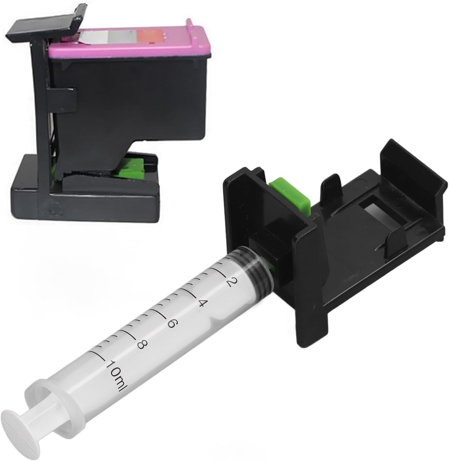 Easy to Use Portable Ink Refill Cartridge Clip and Ink Priming Suction Tool for Printer 745 746 47 57 705 706 810 811 210 | Ink Cartridge Refilling Accessory and Priming Suction Clip image 2