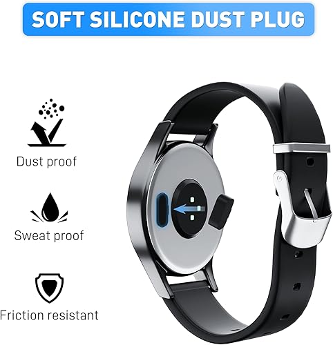 Miniatura 5 de RHOTALL Cargador redondo compatible con Garmin Fenix 7 7X Fenix 6 6S 6X Vivoactive 4 4S Venu 2, Forerunner 945955, base de carga de cable de