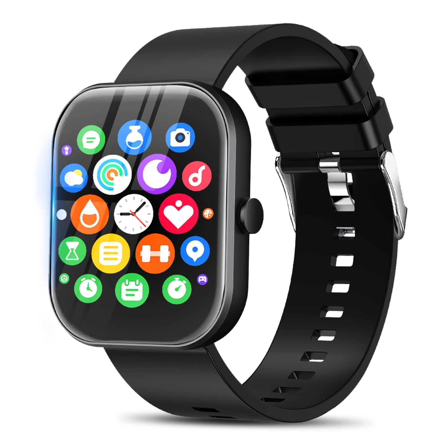 Amazon | スマートウォッチ【2025新開発 性能最強モデル】1.96インチ大