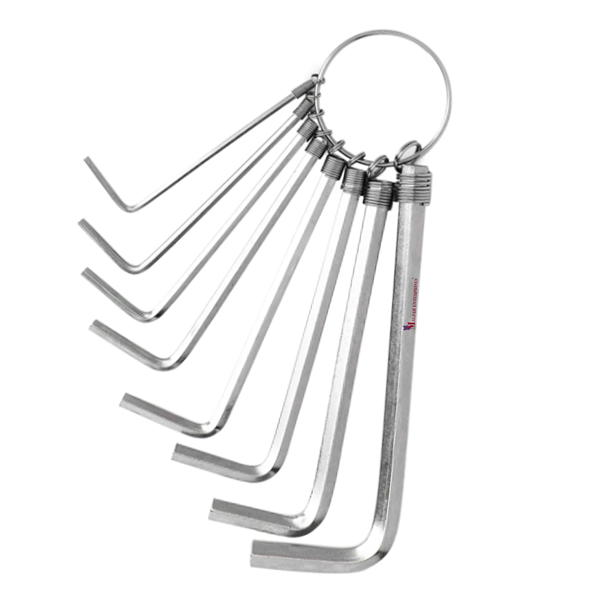 Malfah Allen Key Ring Torx L Key 8 pcs, Allen Key Set, 1.5 MM TO 6 MM, Chamfered Edges, DL3080 (B09M9QYR7C) Amazon Price History, Amazon Price Tracker