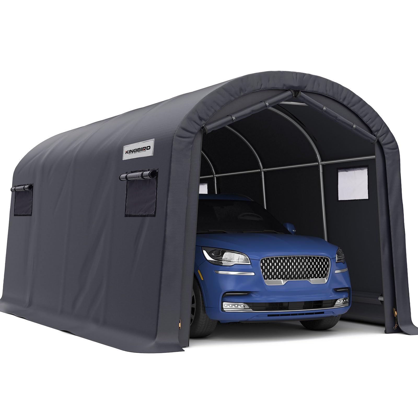 KING BIRD 10x20 Round Style Carport