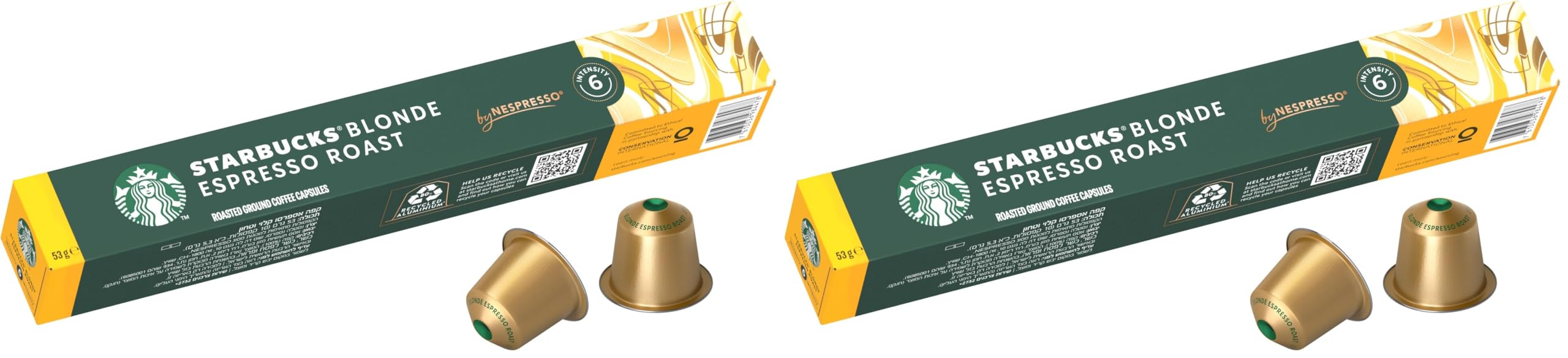 Starbucks By Nespresso Blonde Espresso Kapsül Kahve 1 X 10 Adet (2 paketi)