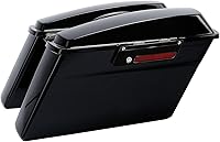 Vista 2 de TCMT Alforjas duras + guardabarros trasero LED para Harley Touring Road King Electra Glide Street Glide Road Glide Ultra Classic 2009-2013