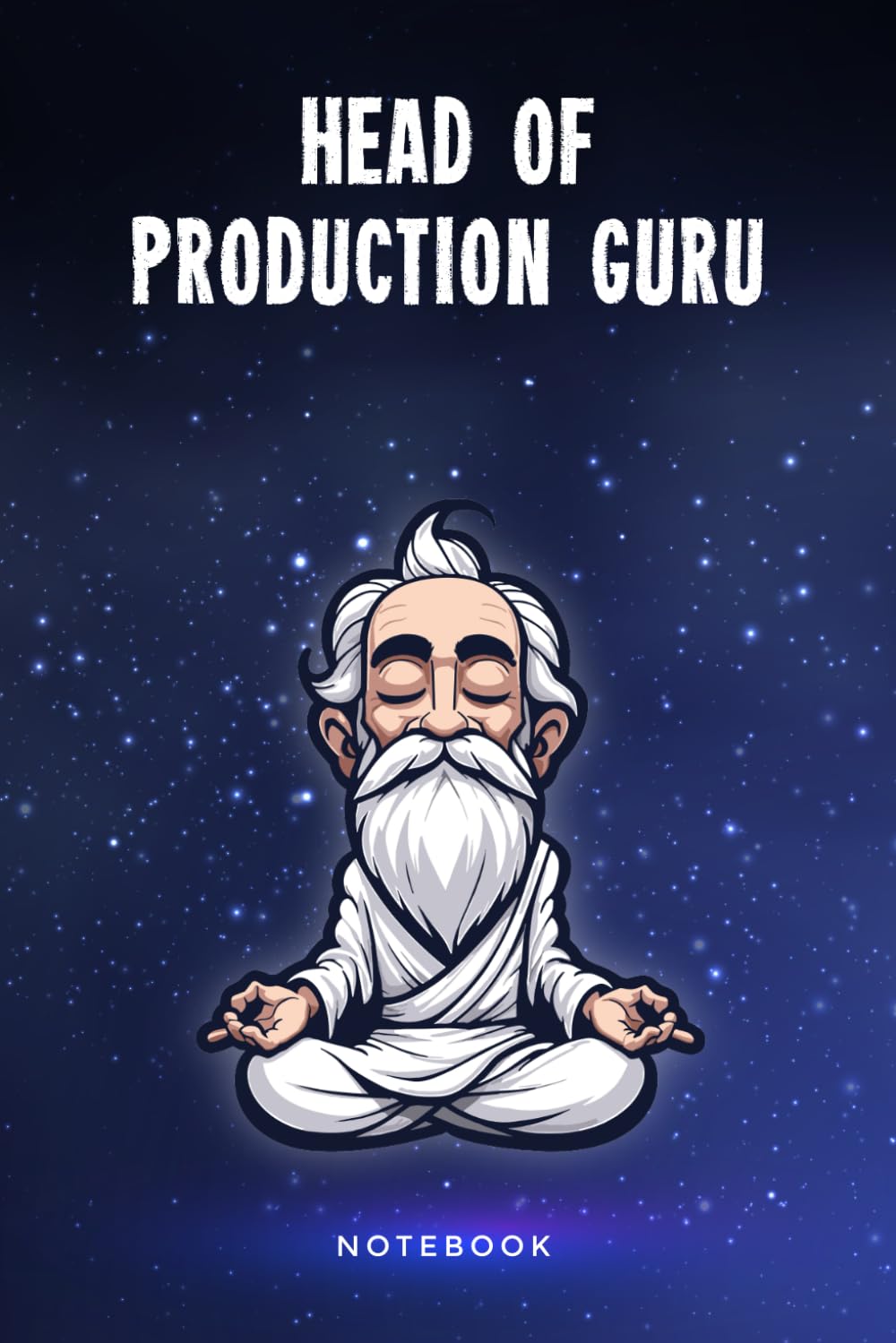 Head of Production Guru Notebook: Customized 100 Page Lined Journal Gift For A Busy Head of Production