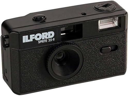 Ilford Cámara Sprite 35-II - Negro Black,black