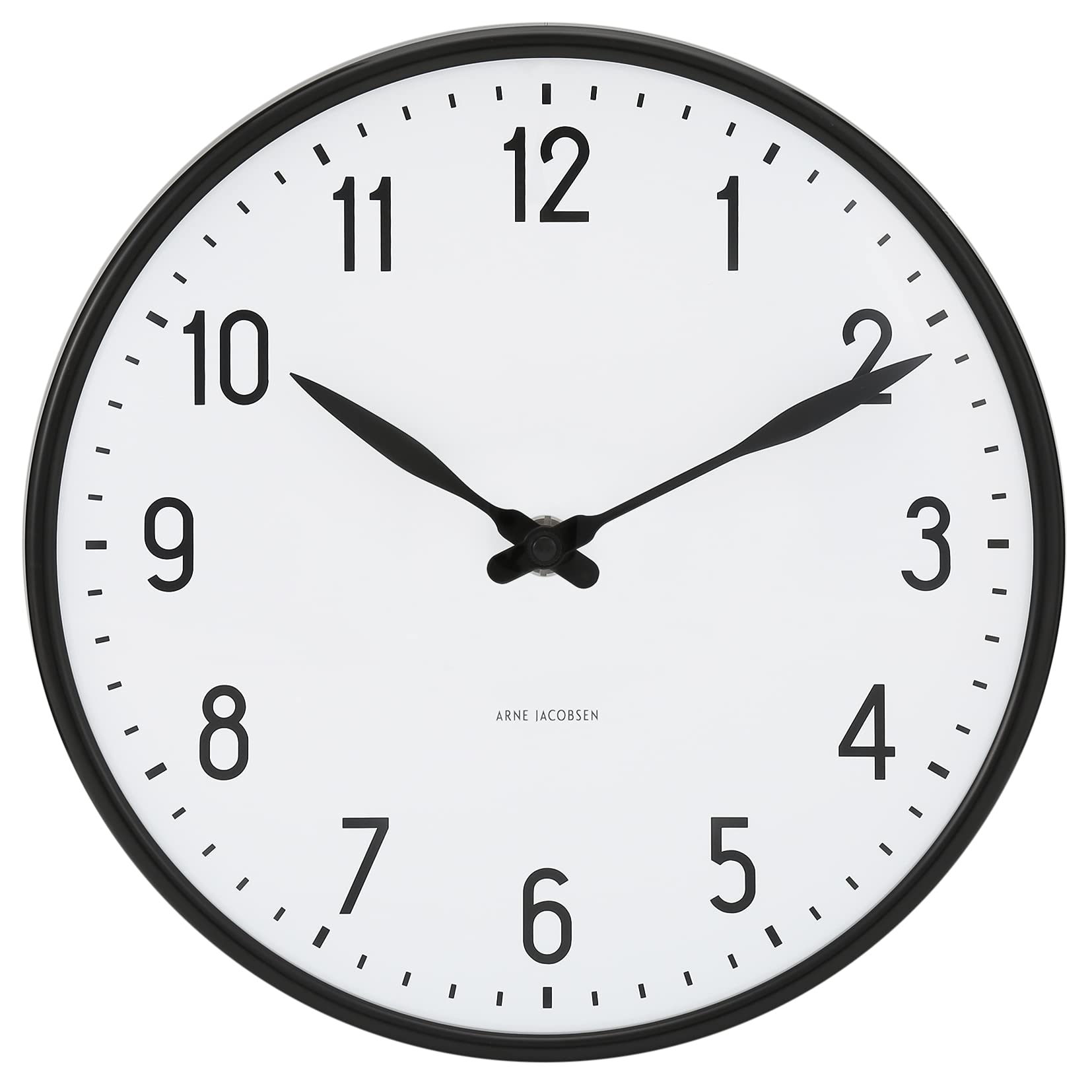 アルネ・ヤコブセン ブラック 置時計 ARNE JACOBSEN BANKERS BLACK（アルネ ヤコブセン バンカーズ