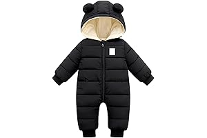 Newborn Best All DepartmentsBaby Warm Hooded Winter Jumpsuit