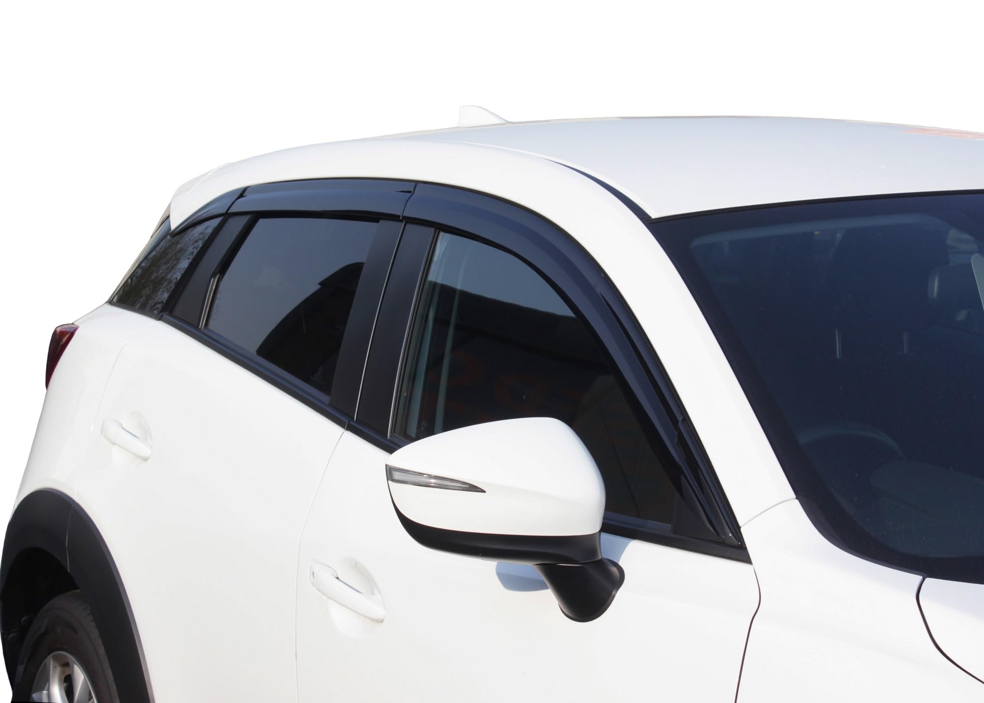 AUTO CLOVER Set deflettori d'aria per Mazda CX-3 2015+ (6 pezzi)