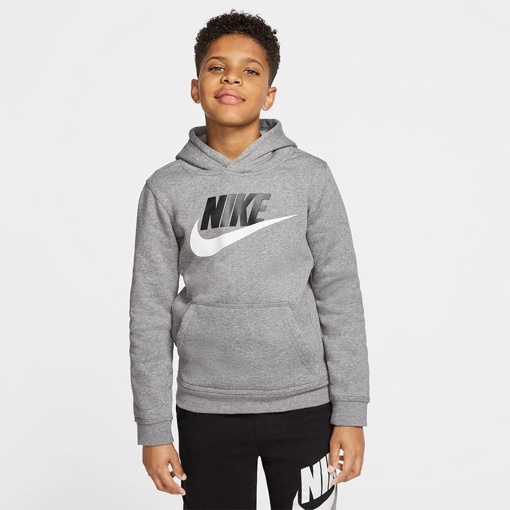 Nike boys Boy's Nike Sportswear Club+ Hbr Pullover Hoodie