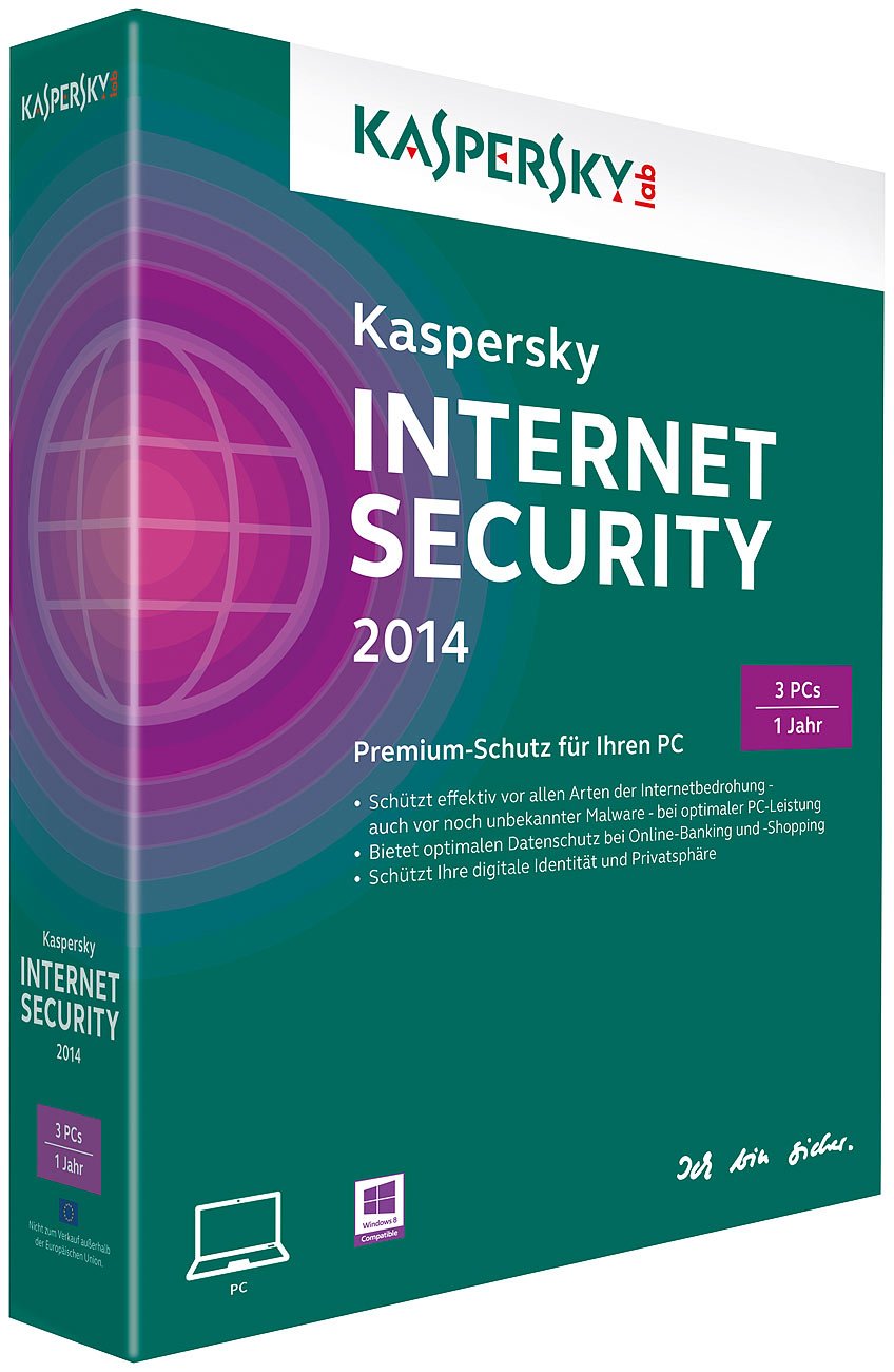 Kaspersky Internet Security 2014 - 3 PCs
