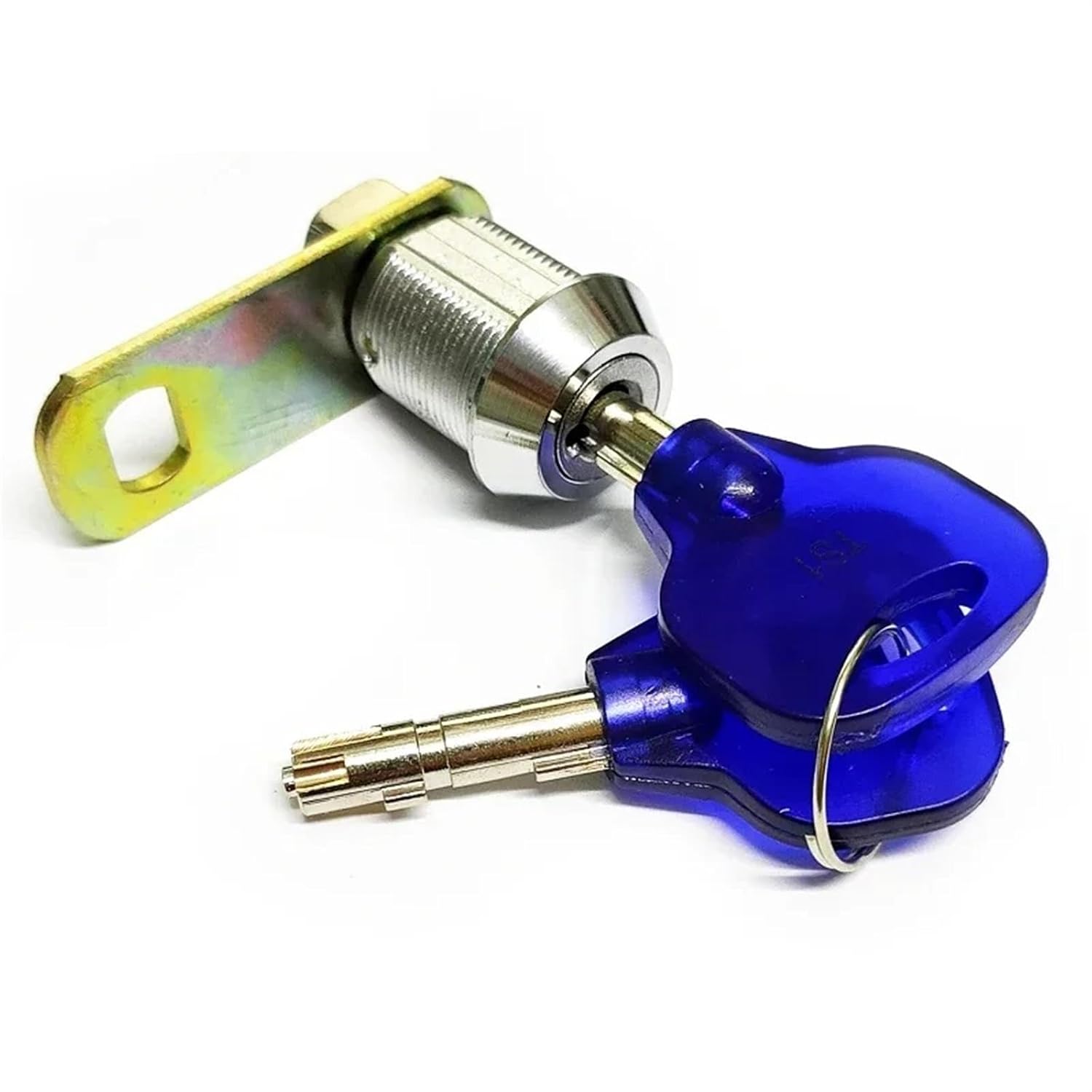 Cabinet Cam Lock for Cash Box Safe- Box Equipment with Brass Key High Security DIY Hardware Rarelock MMS364 1Pcs(20mm-KA-SH03)