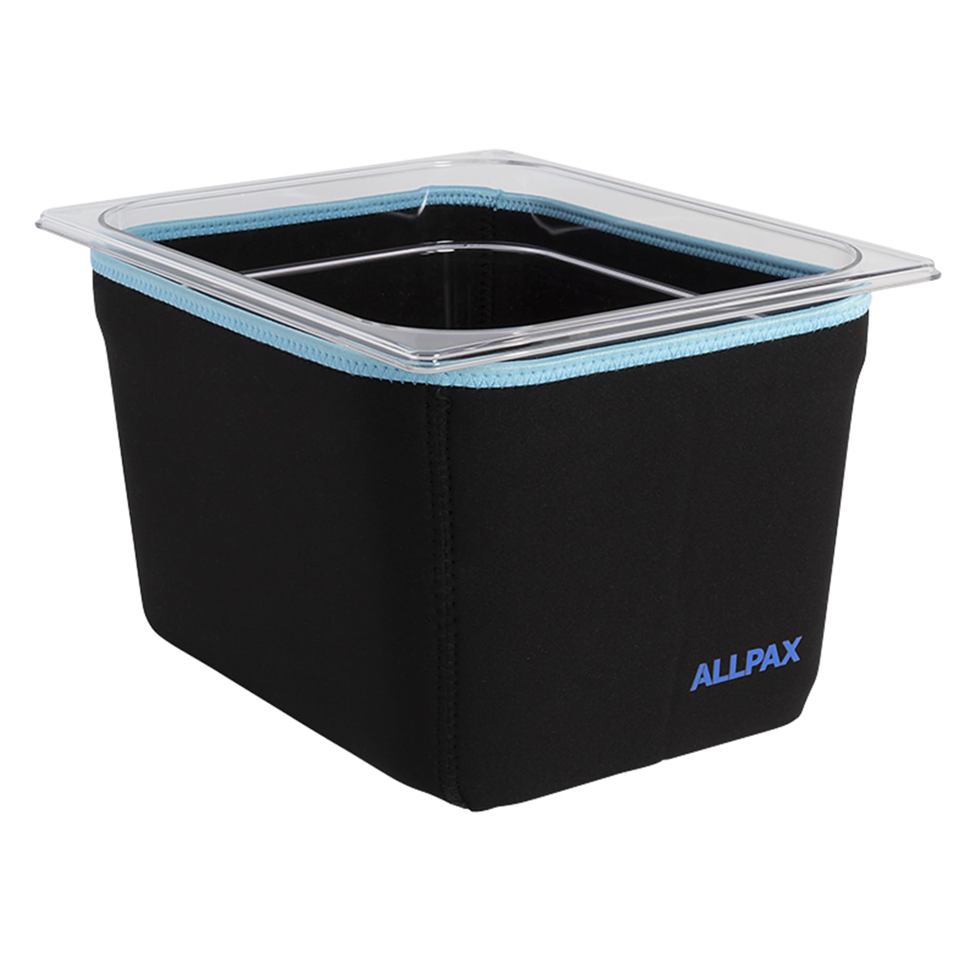 Allpax Sous Vide Isolationsset GN 1/2: Behälter (200 mm) Mit Deckel und Aussparung, Inklusive Isolierung Zum Warmhalten Von Speisen Im Wasserbad