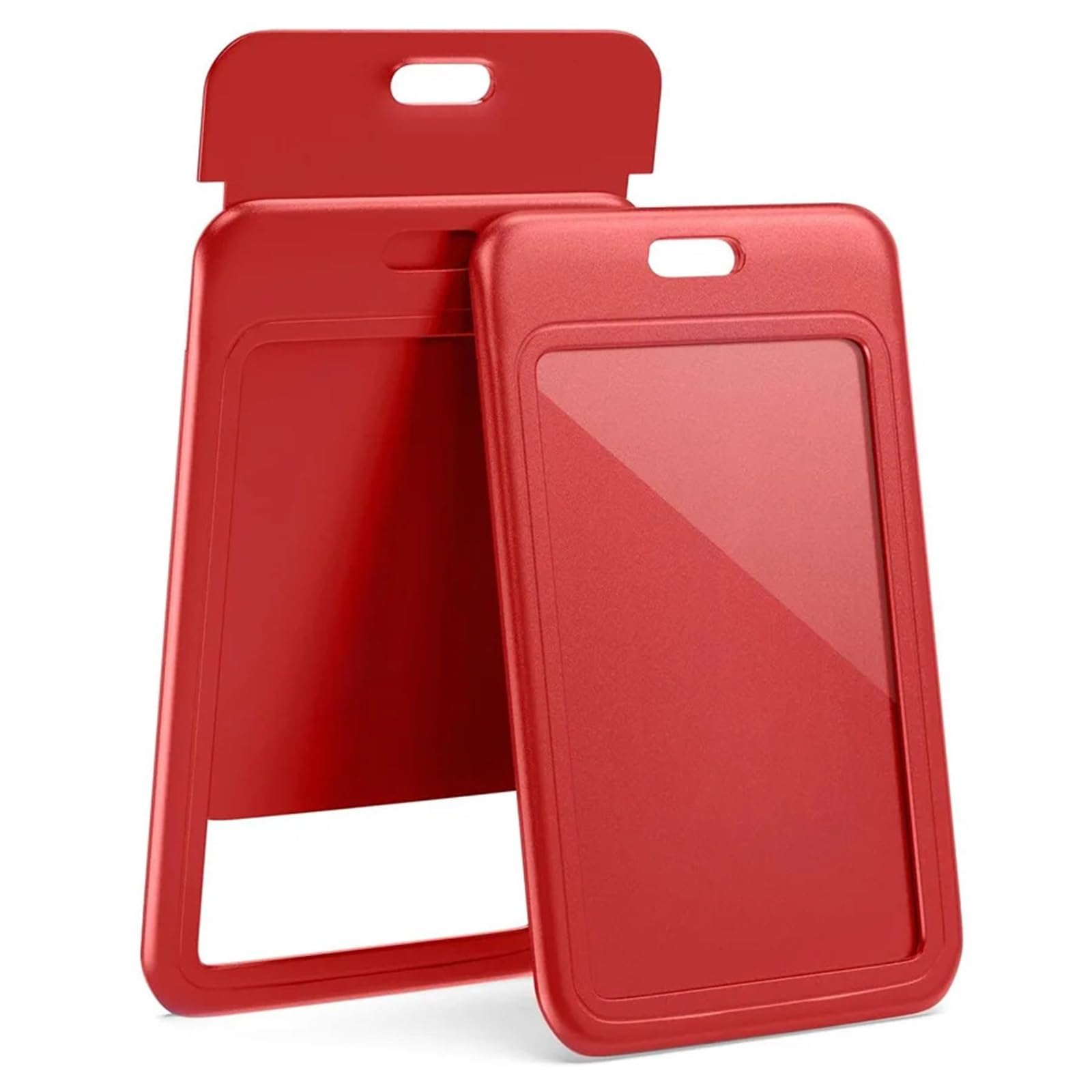 Lot de 50 porte-badges coulissants en plastique ABS pour cartes d'étudiant