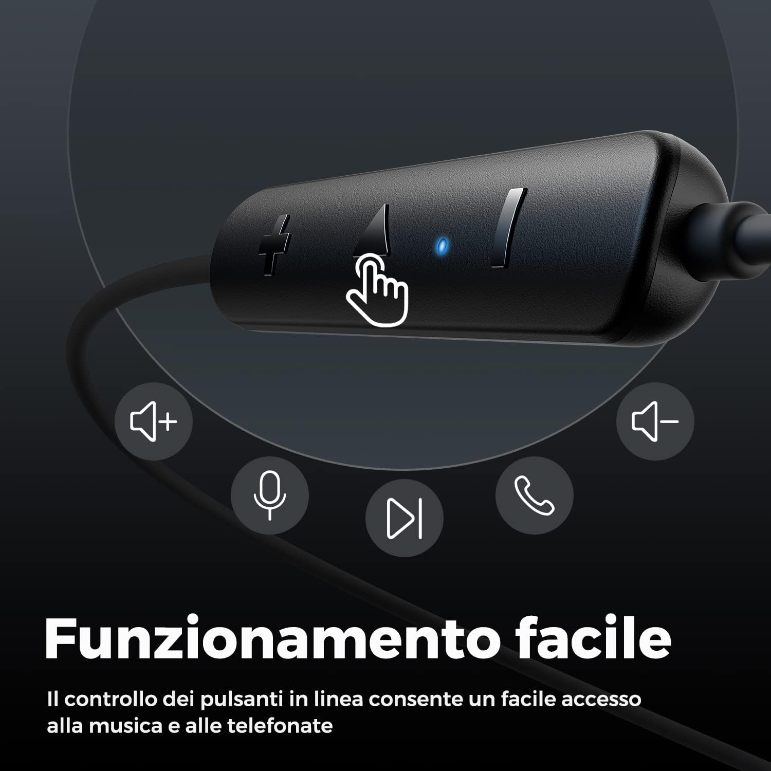 SoundPEATS Q30 HD Cuffie Bluetooth in-Ear Stereo Magnetici Auricolari Bluetooth QCC3040 IPX6 Resistenti al Sudore con Microfono per Sport, Bassi Immersivi Driver 10 mm AptX-HD Riproduzione 13 ore SoundPEATS Q30 HD Cuffie Bluetooth in-Ear Stereo Magnetici Auricolari Bluetooth QCC3040 IPX6 Resistenti al Sudore con Microfono per Sport, Bassi Immersivi Driver 10 mm AptX-HD Riproduzione 13 ore
