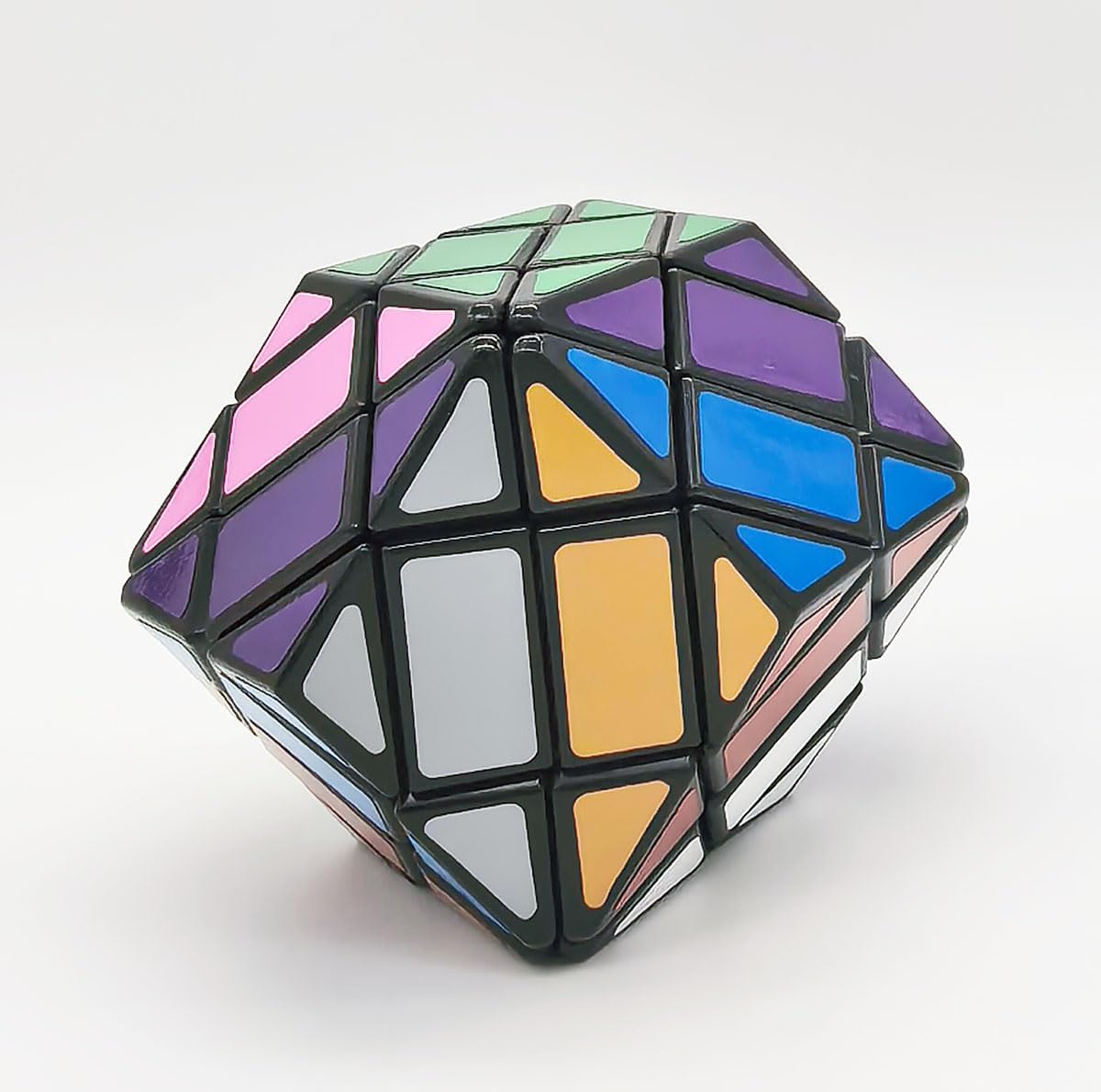 Willking Rhombic Dodecahedron 4x4 Puzzle Cube 12 Face axis Educational Magic Cube