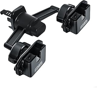 Hyshikra suporte de rádio ajustável externo para carro com orifício de