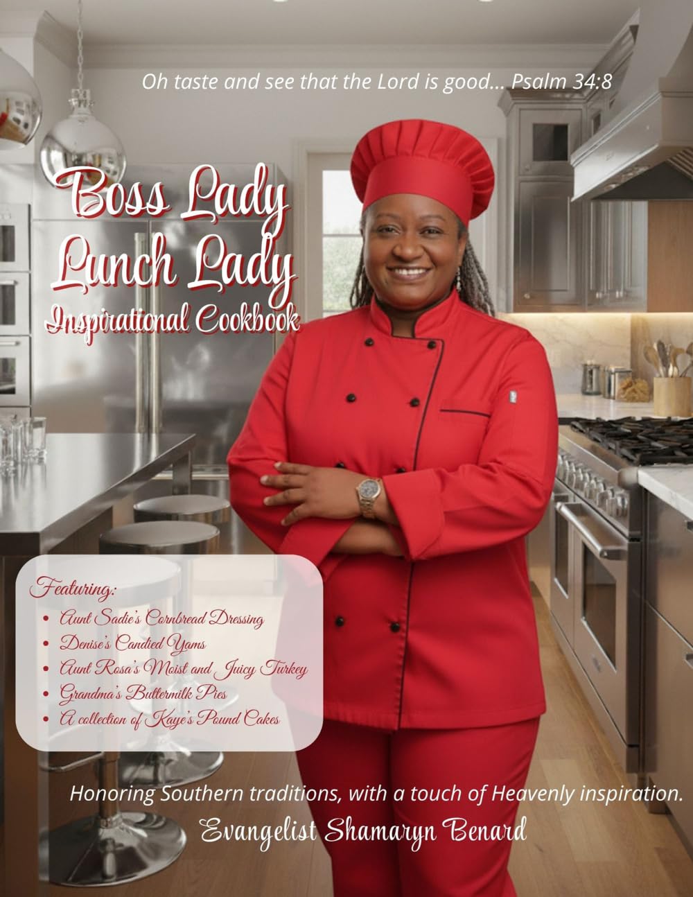 Boss Lady Lunch Lady Inspirational Cookbook