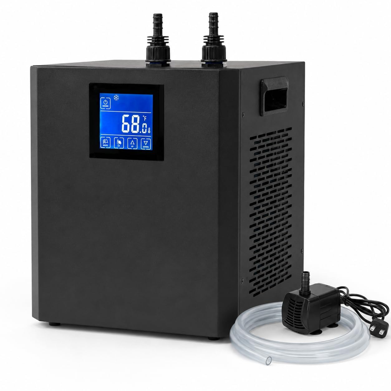 Enfriador de acuario de 1/3 HP para tanque de 79 galones con pantalla LED y