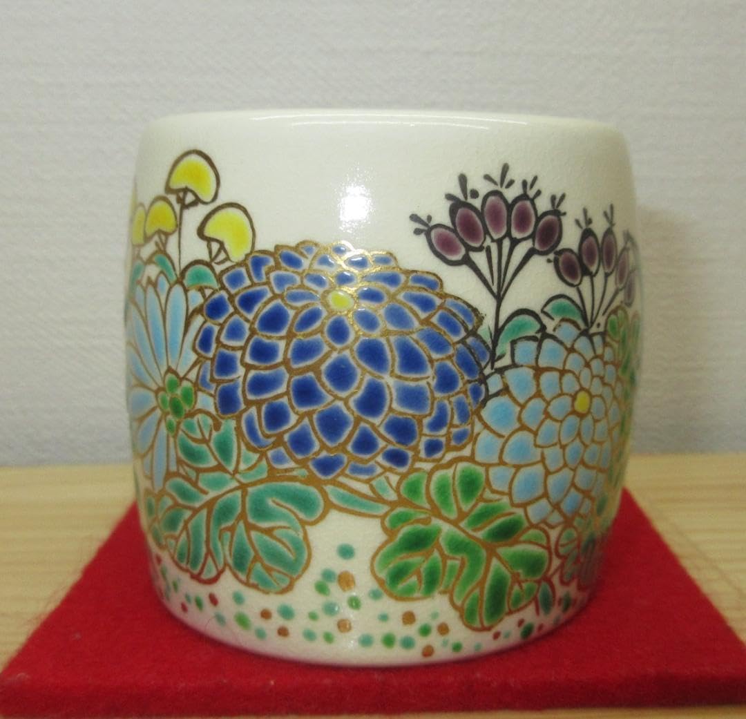 送料込【逢絢亭・新品】茶道具 蓋置 京焼 仁清 露草の図 御室窯 共箱入り Amazon.co.jp: 逢絢亭・茶道具 蓋置 京焼 仁清 秋草の図 御室窯