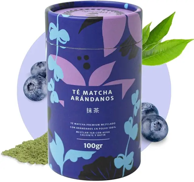 Té Matcha Premium Arándanos - Energía 24h sin Ansiedad | 100g | Matcha Continente