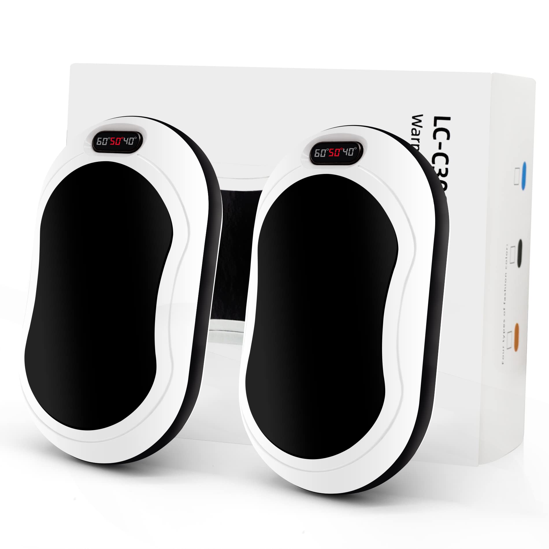 Buy Hand Warmers Rechargeable, 2 Pack 10000mAh Rechargeable Hand Warmer