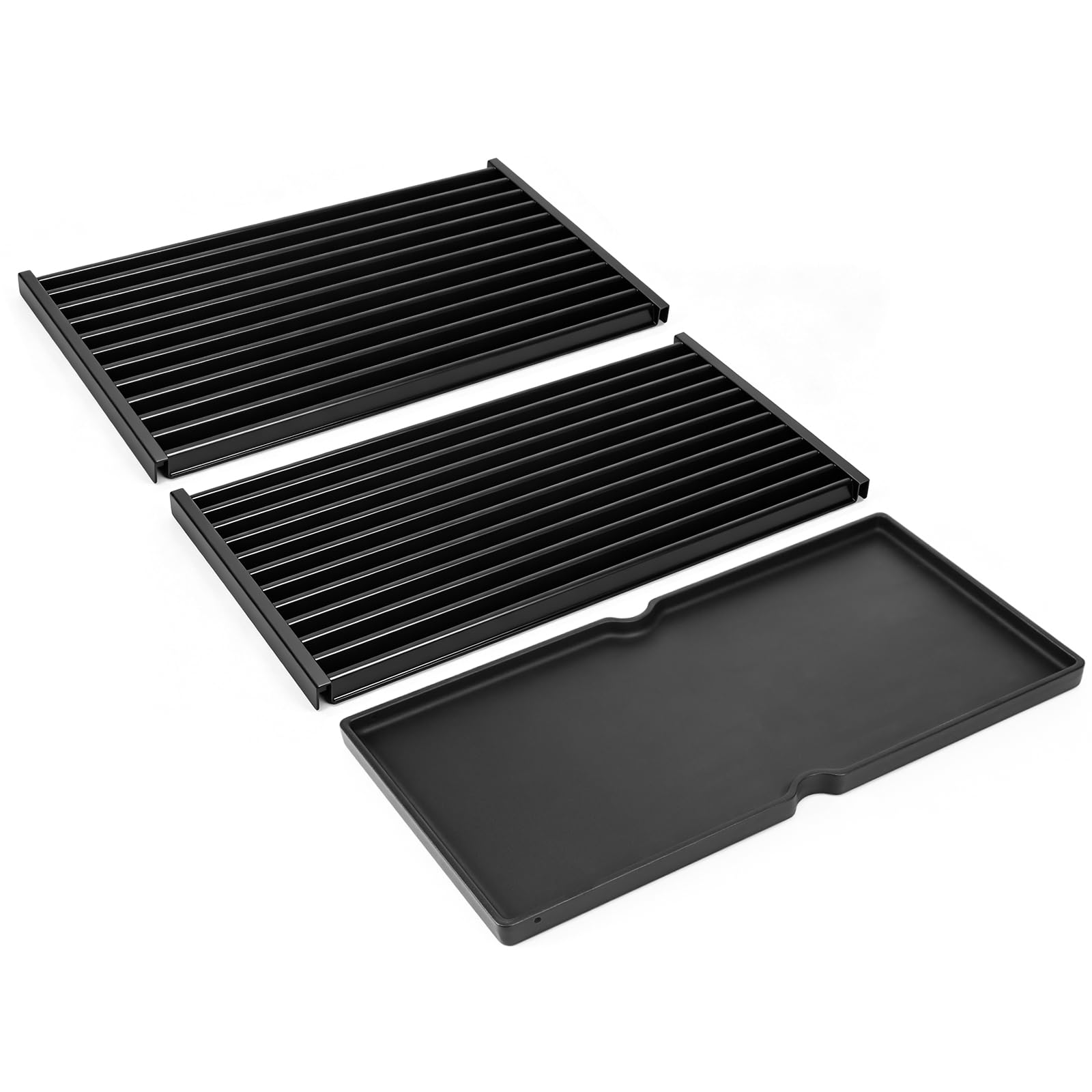 Utheer Grill Grates & Griddle Combo for Char-Broil Performance 3 Burner