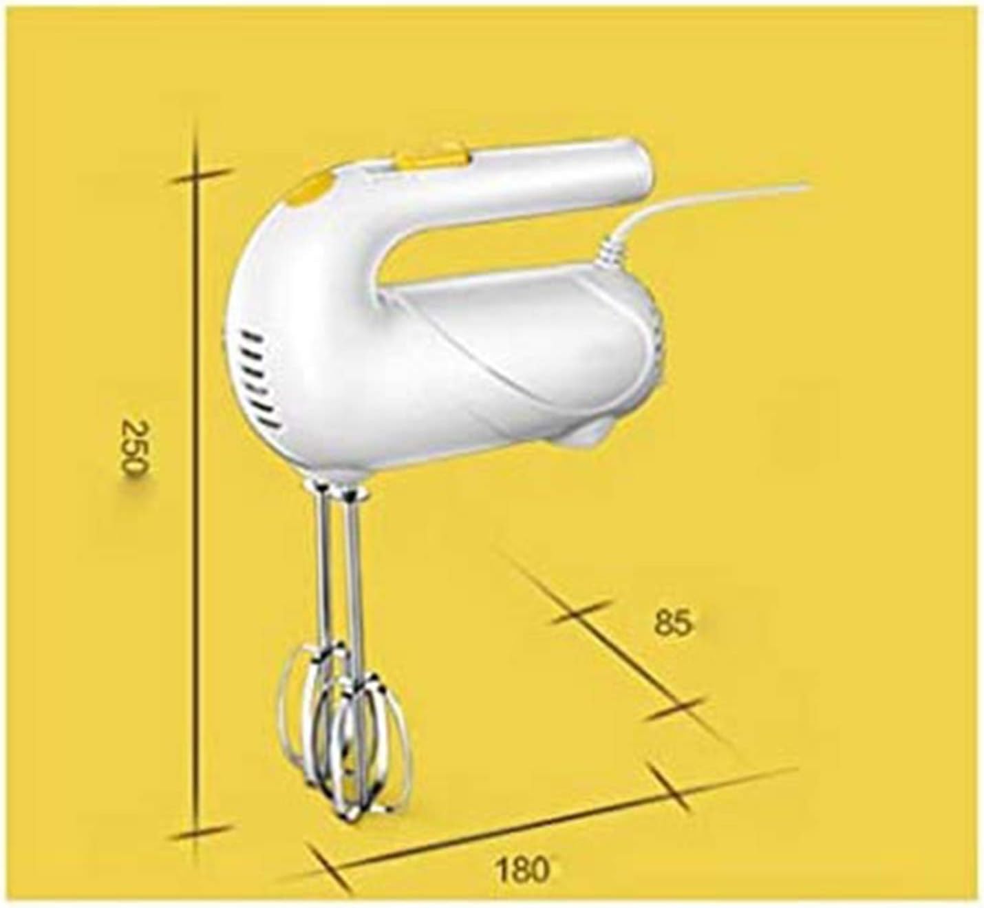 Lightweight Hand Mixer White 125W