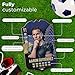 Personalized Soccer Cards | Ultimate Team Card for Famous Video Game | Room Decor | Gifts | Trophy for Boys | Trading Cards for Players