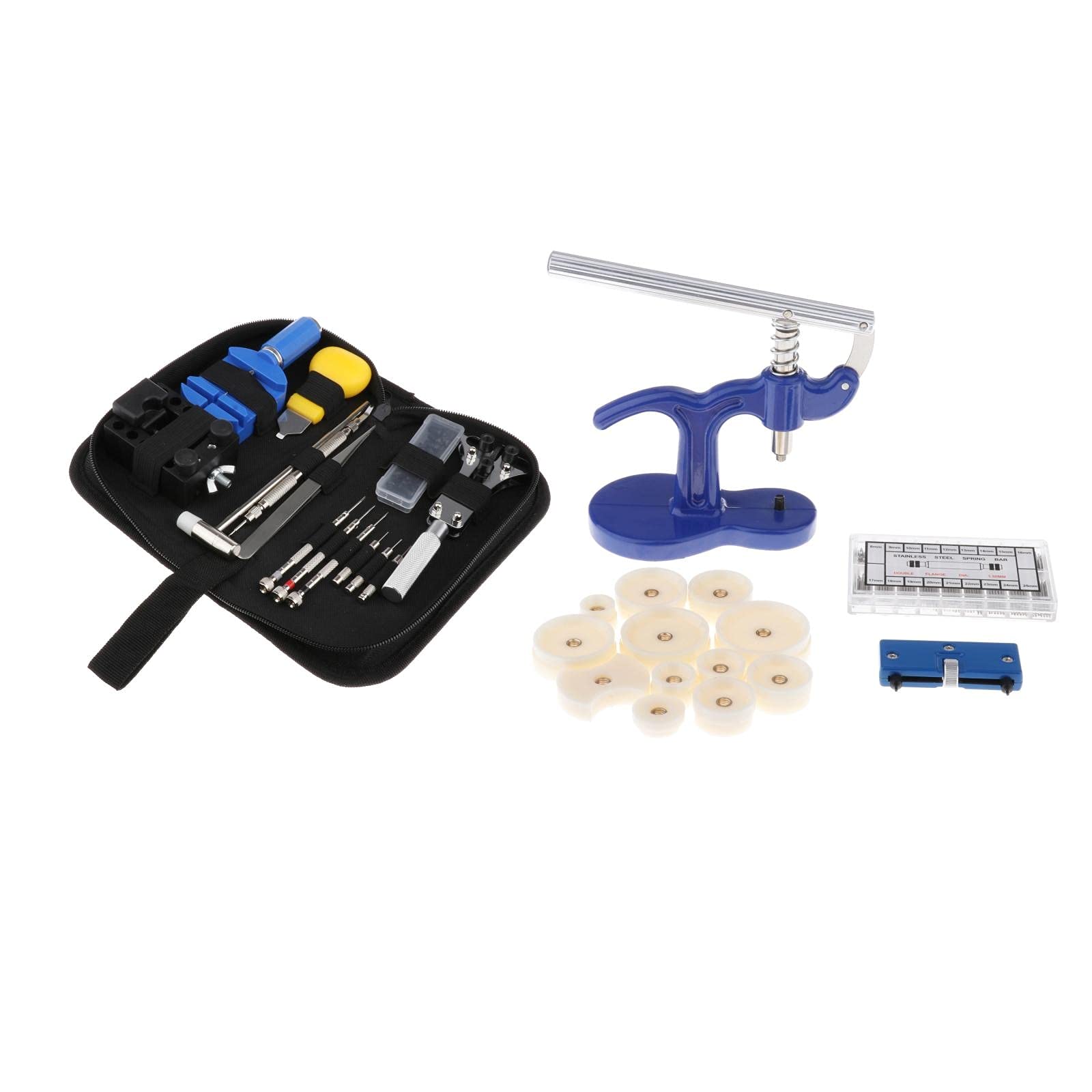Kit outils de réparation de montres JH803 avec barre à ressort 404pcs